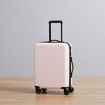 west elm Hardside Spinner Luggage - Pale Pink | West Elm (US)