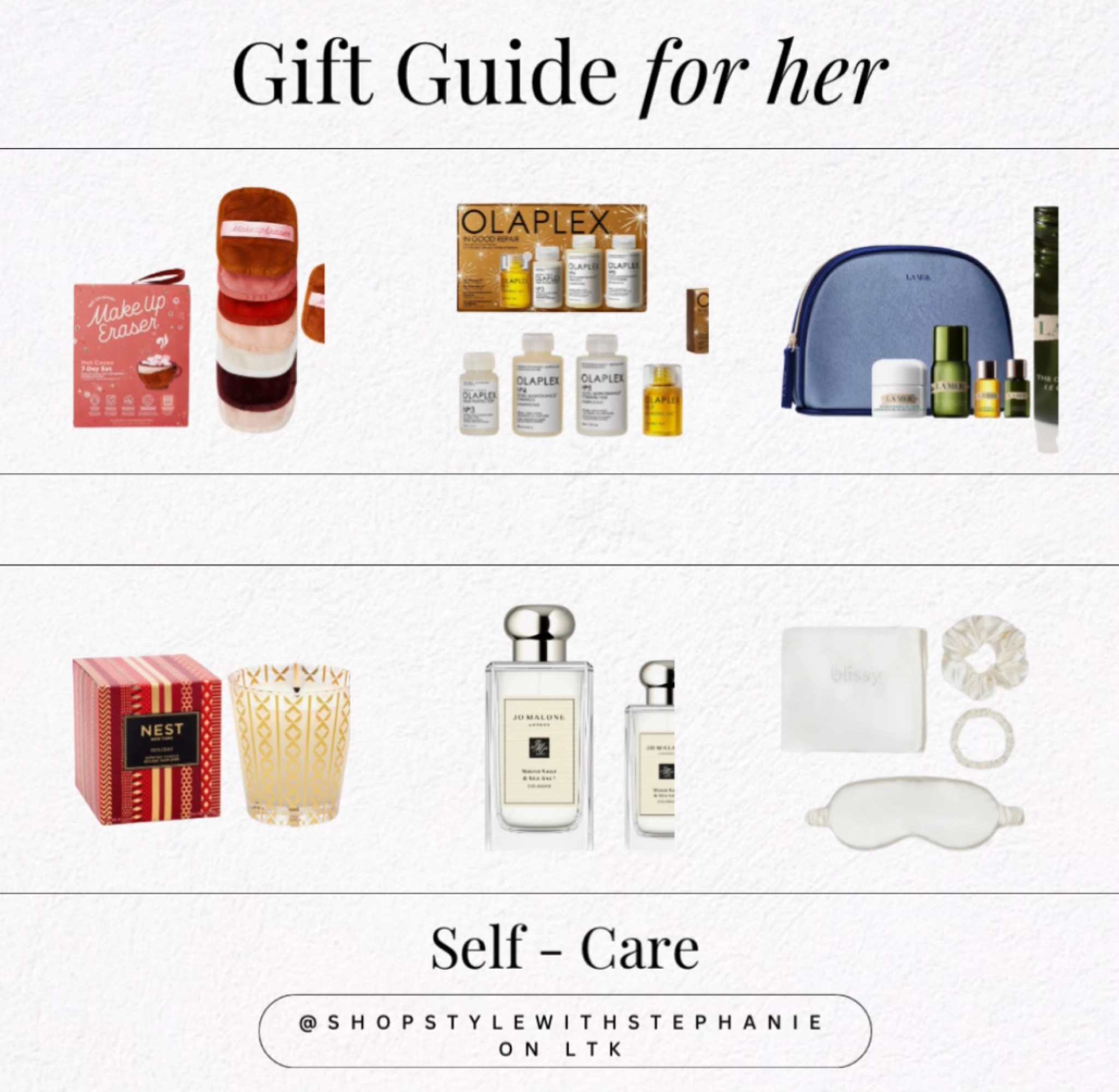 Gift guide for her - self care edition! 

#LTKHoliday #LTKCyberWeek #LTKGiftGuide