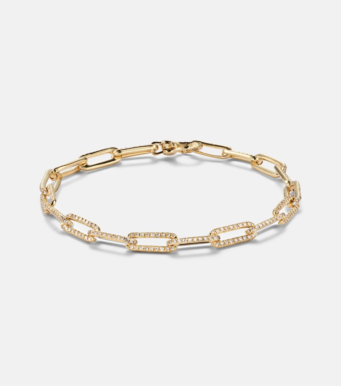 18kt gold bracelet with diamonds | Mytheresa (US/CA)