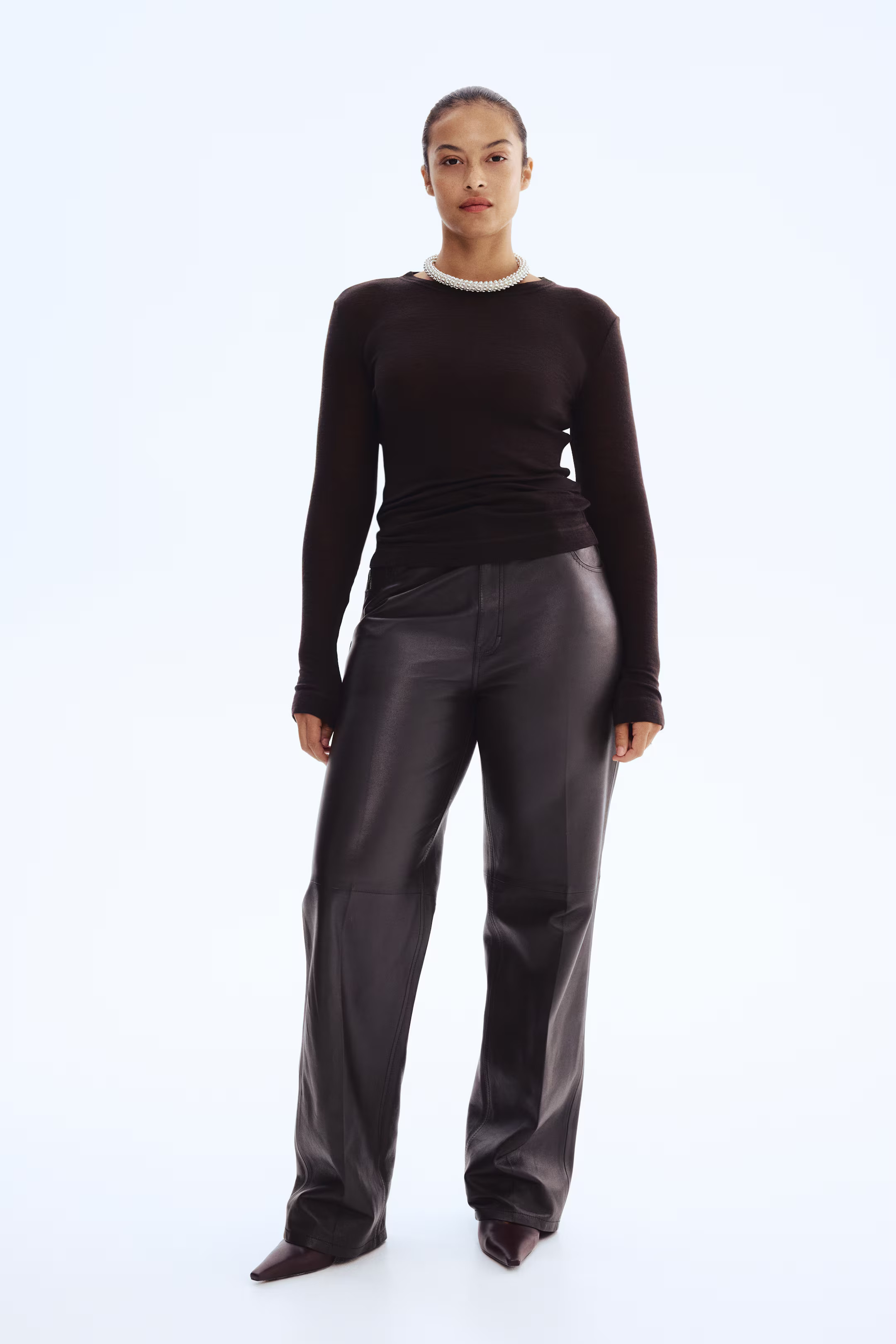 Fine-knit wool top | H&M (UK, MY, IN, SG, PH, TW, HK)