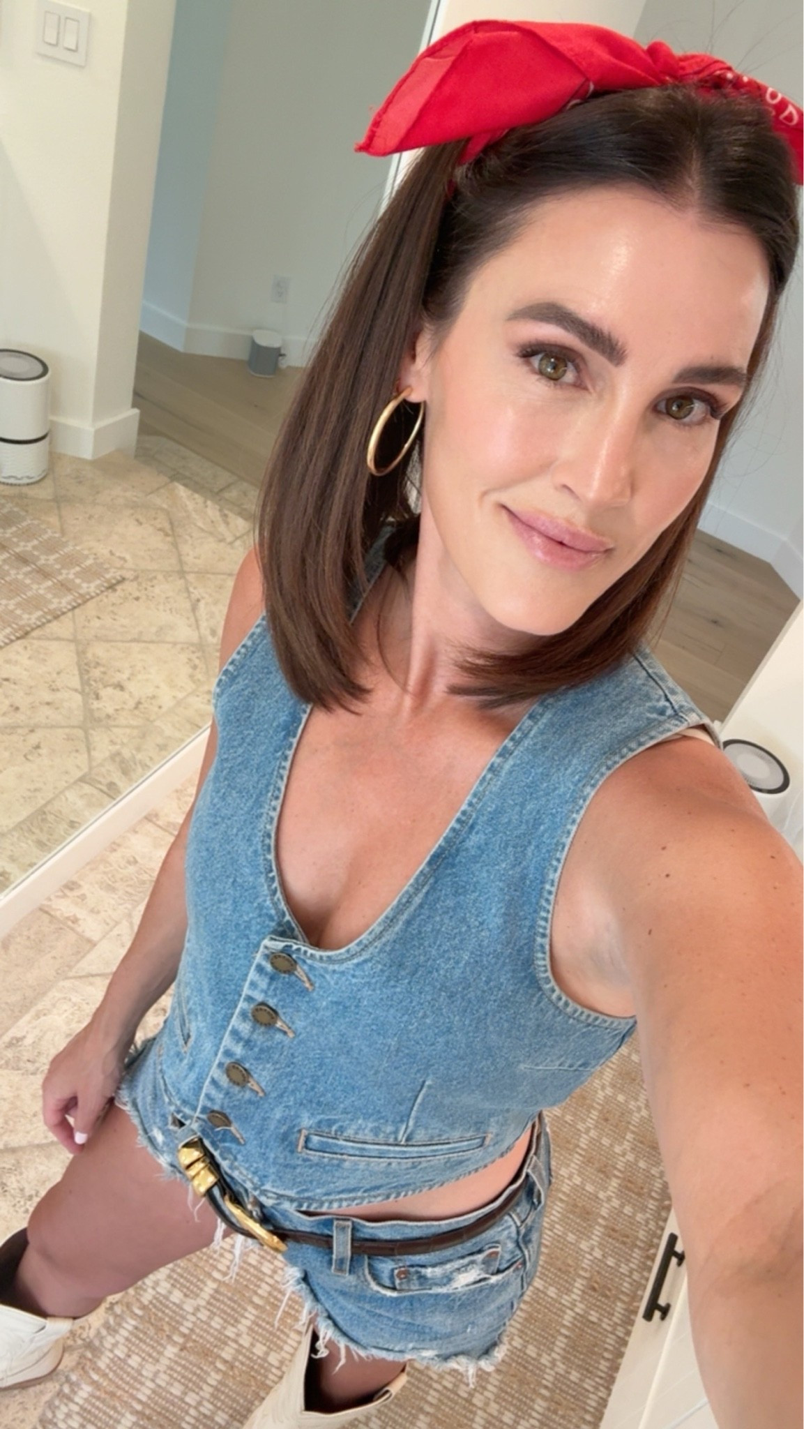 Country concert outfit over 40💁🏻‍♀️ denim
On denim paired with cowboy boots!

#LTKootd #LTKOver40
