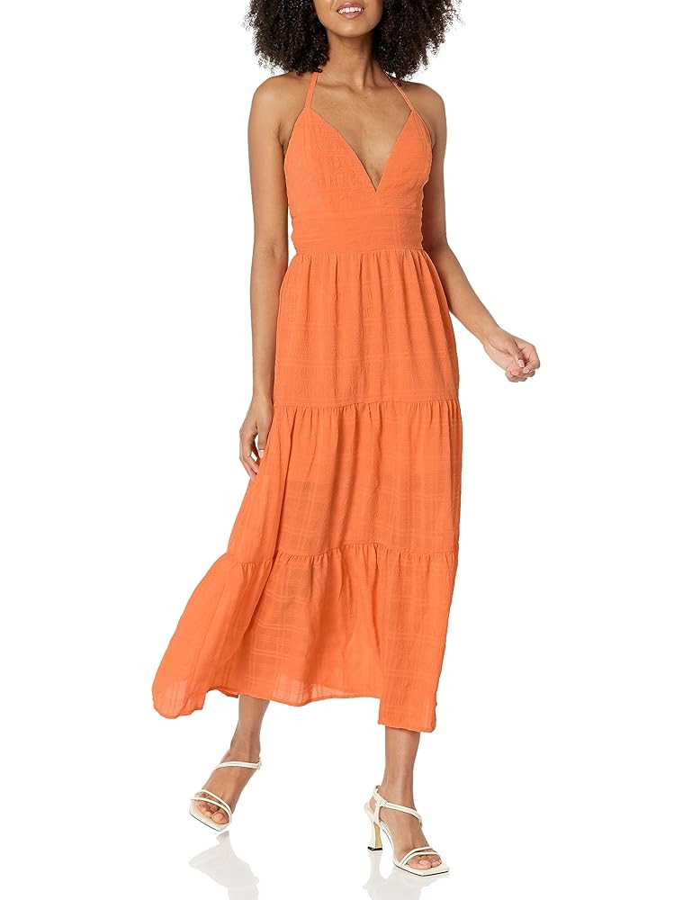 Speechless Women's Halter Neck Maxi Dress | Amazon (US)