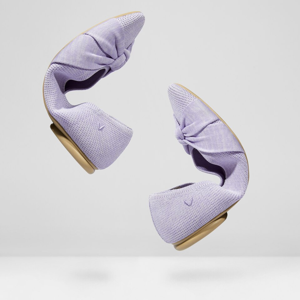 Round-Toe Knotted Flats | VIVAIA