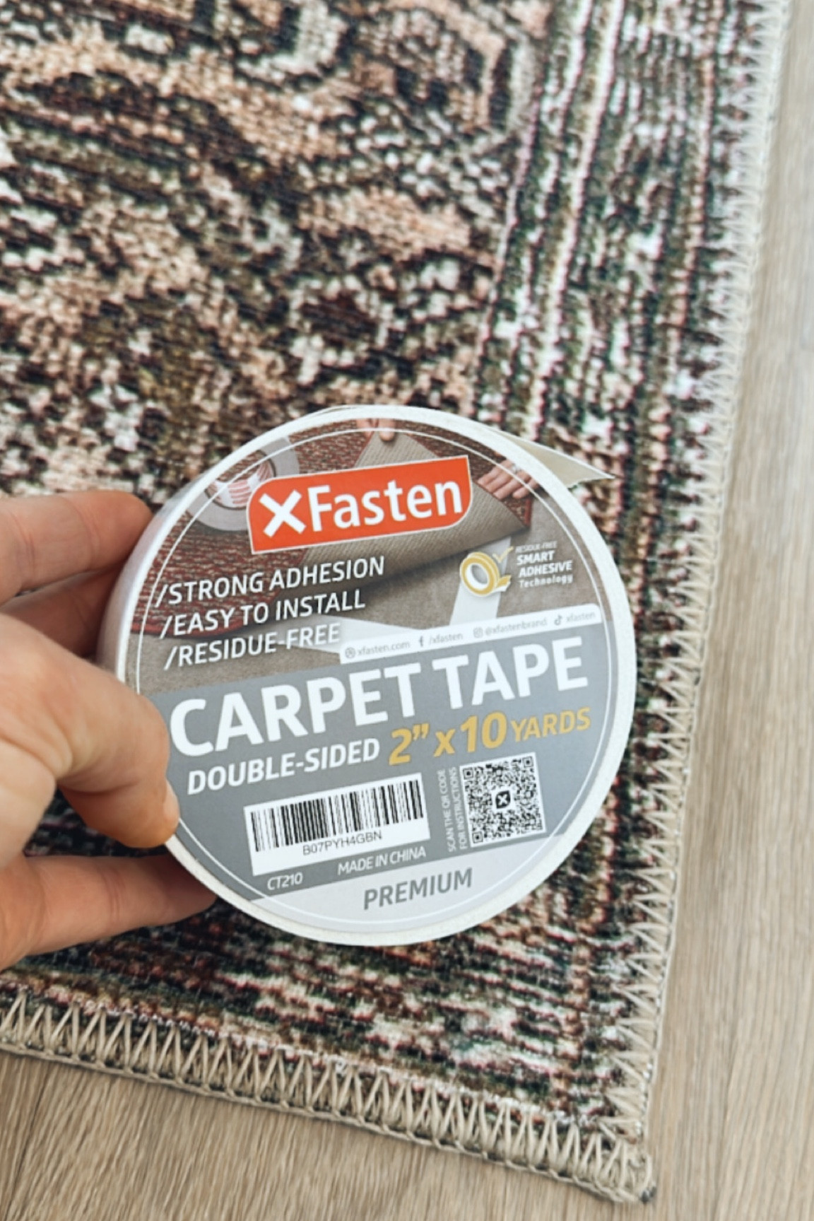 Legit rug tape! #interiordesign 