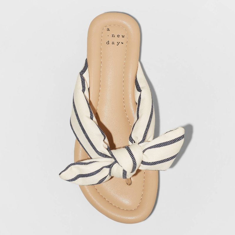 Women's Adley Bow Flip Flop Sandals - A New Day™ | Target