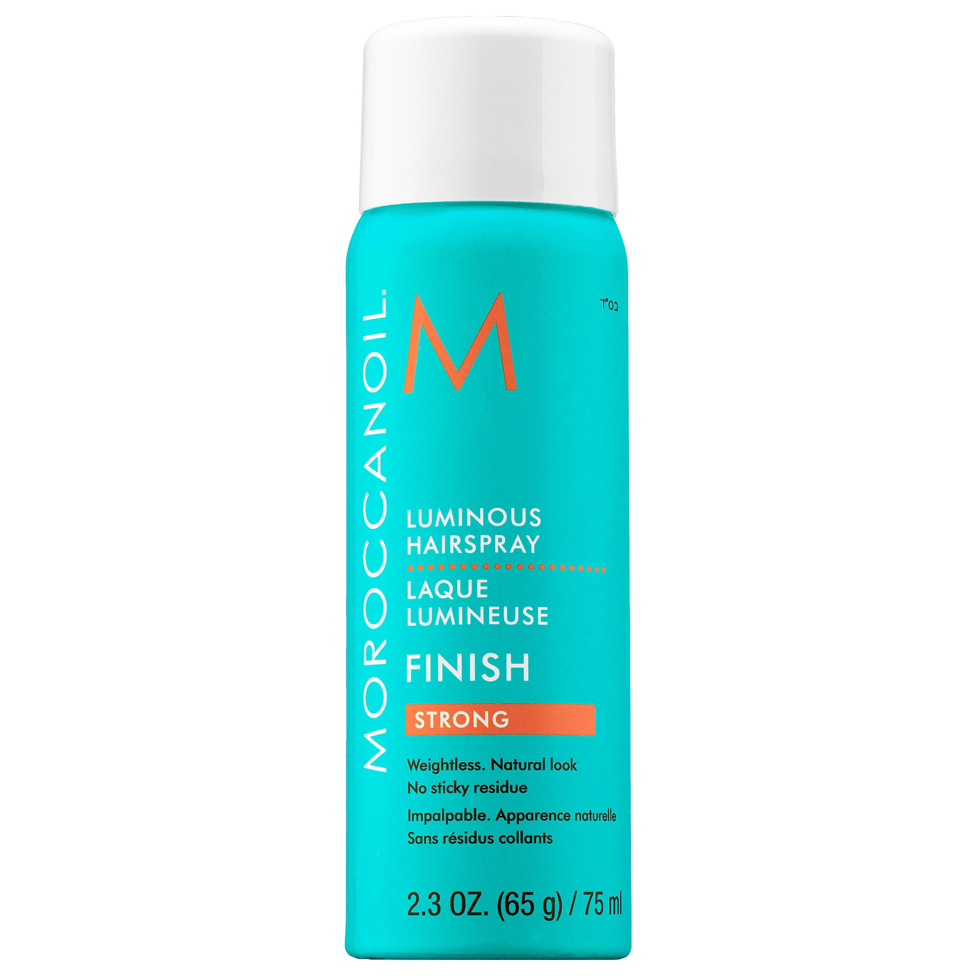 Moroccanoil Mini Luminous Hairspray Strong Hold 2.3 oz/ 75 mL | Sephora (CA)