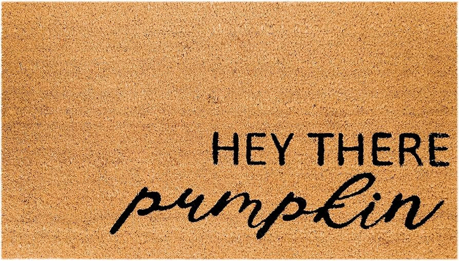 THEODORE MAGNUS Natural Coir Doormat with Non-Slip Backing - 17 x 30 - Outdoor/Indoor - Halloween... | Amazon (US)