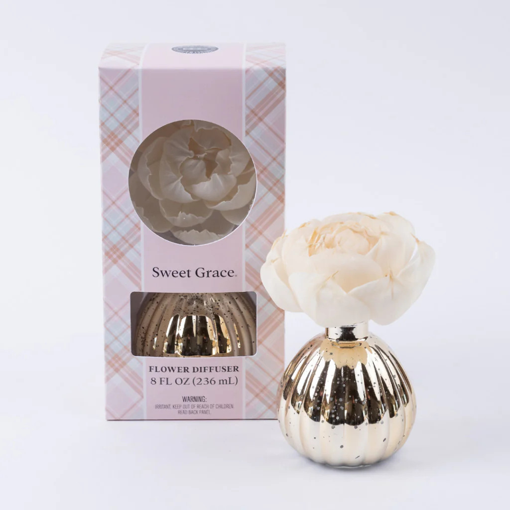 Sweet Grace Mercury Flower Diffuser | Bridgewater Candle Company