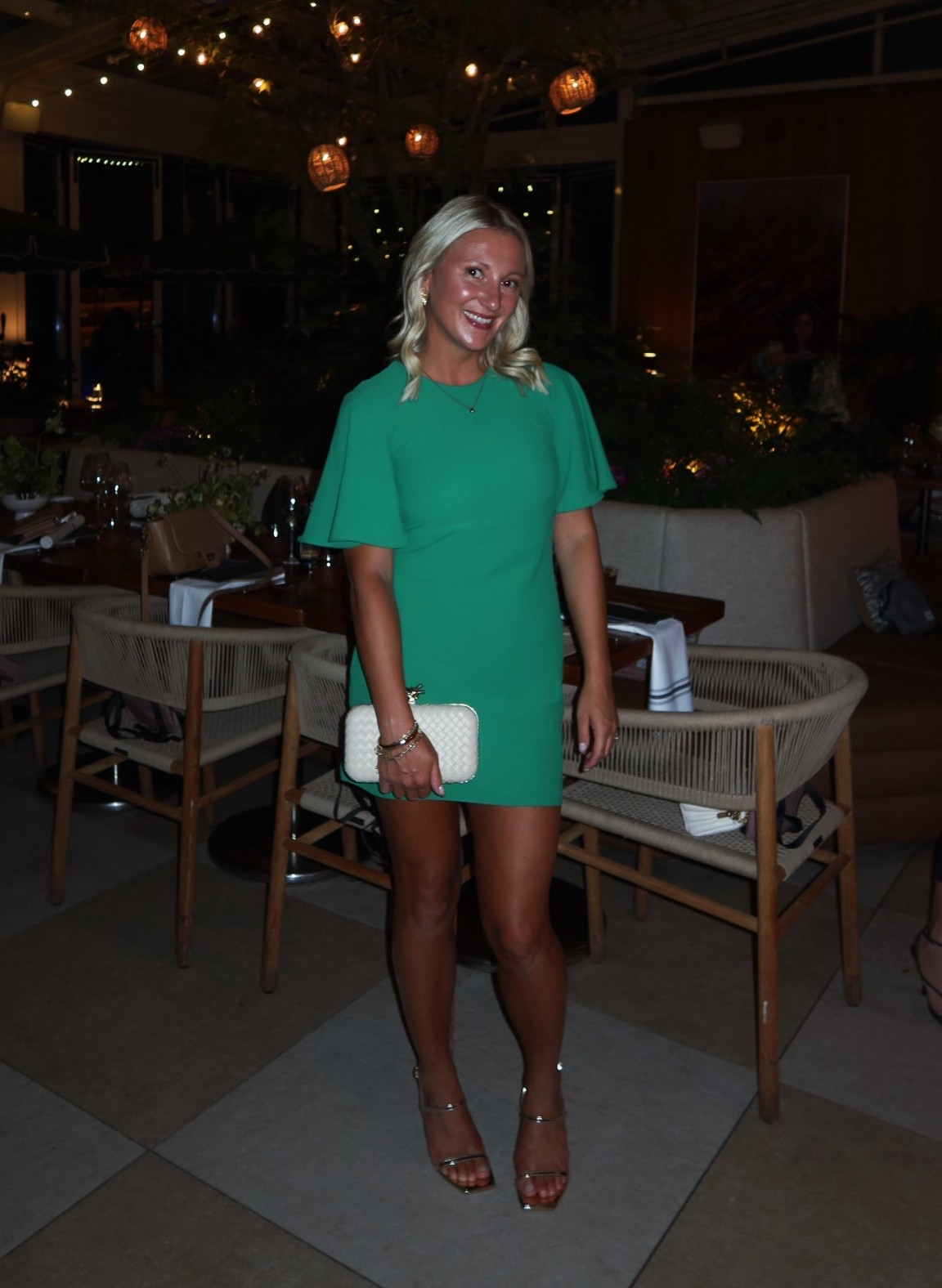 This dress 😍 A gorgeous green that works for any season. Flowy sleeves mean you feel covered, but not restricted.  Great choice for weddings, cocktails events or a holiday party. It's a great length if you're petite and have a hard time finding dresses that aren't actually short enough to flatter your height. The covered top and sleeves keep it modest enough but the length keeps it 🔥 Amanda Uprichard knows how to do dresses! 

I'm in XS here. 


#LTKdatenight #LTKcanada #LTKpartywear