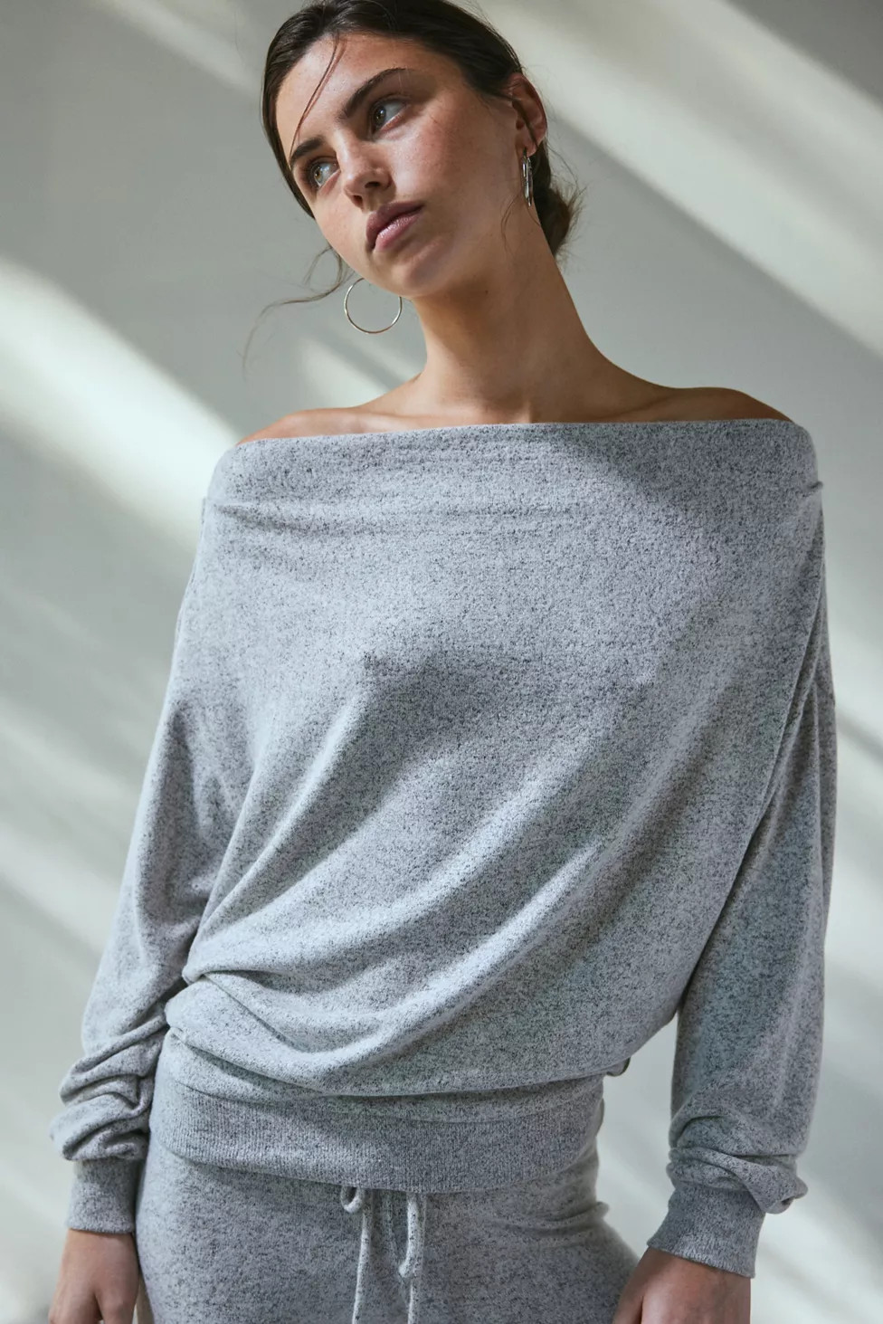 Out From Under Clarity Cozy Knit Off-The-Shoulder Top | Urban Outfitters (US and RoW)