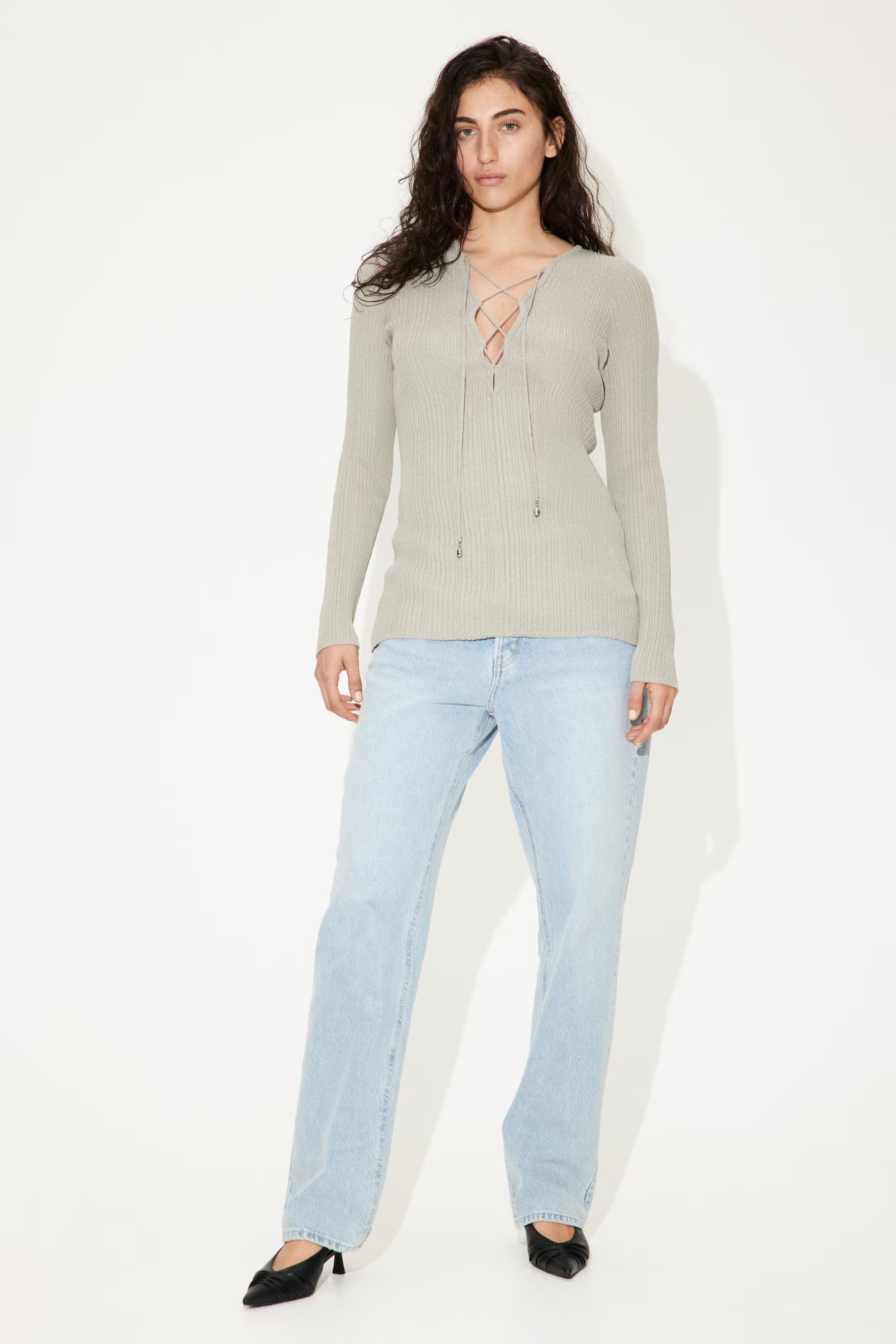 Lace-Up Top | H&M (US + CA)