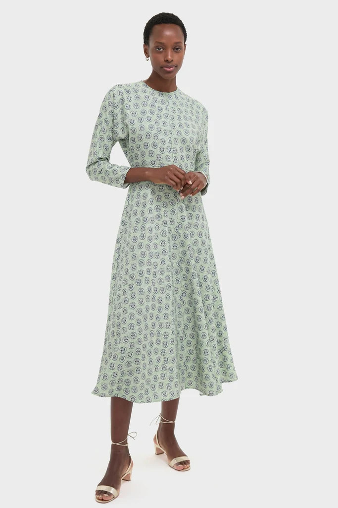 Navy Bird Block Vika Dress | Tuckernuck (US)