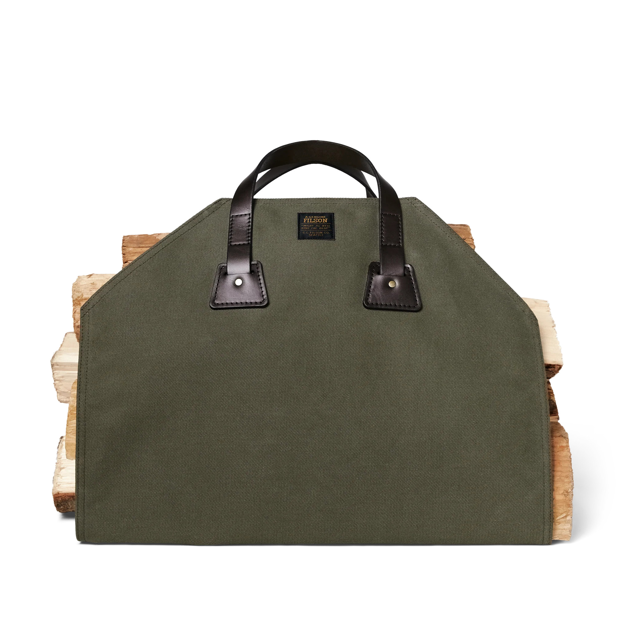 Log Carrier - Otter Green | Filson | Filson