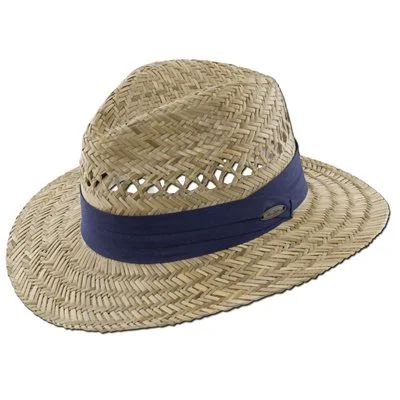 Panama Jack Safari Straw Hat - Lightweight 3 Big Brim Inner Elastic Sweatband 3-Pleat Ribbon Hat Ban | Walmart (US)