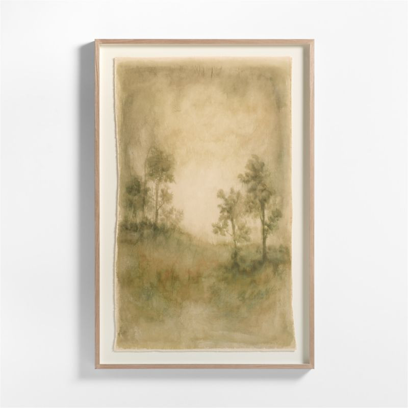 "Sweet Nostalgia" by Tessa Brown 40"x60" Framed Wall Art Print | Crate & Barrel | Crate & Barrel