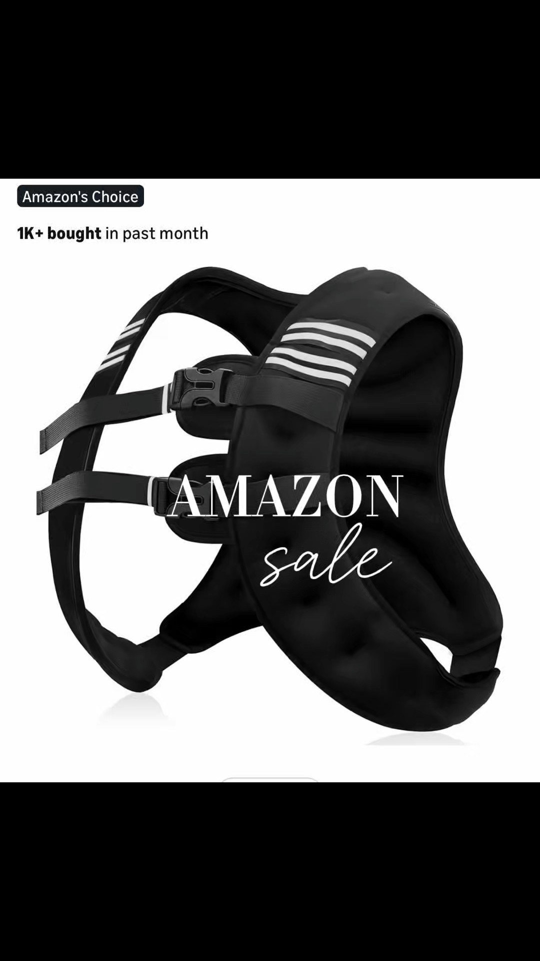 If you know me, you know how much I love my weighted vest. On sale now on Amazon! 

#LTKOver40 #LTKActive