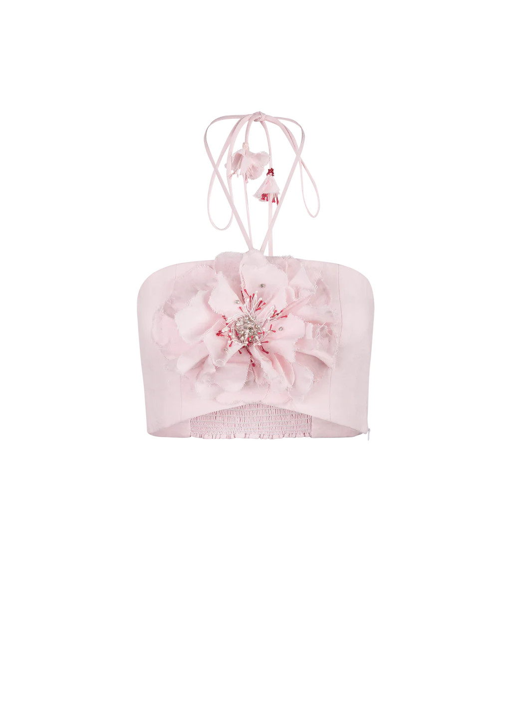 Gol Crop Top - Pink | Rosewater Collective