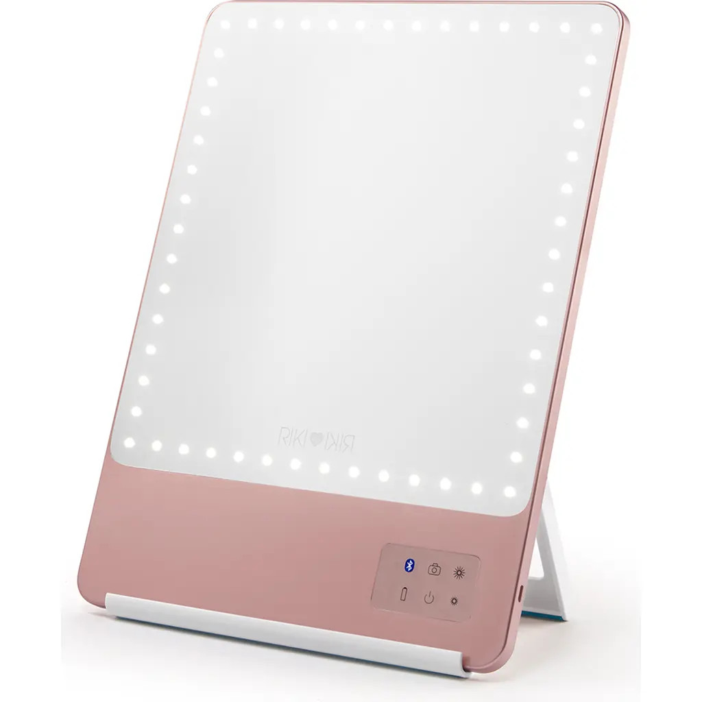 Riki Loves Riki 10X Skinny Lighted Mirror $230 Value in Rose Gold at Nordstrom | Nordstrom
