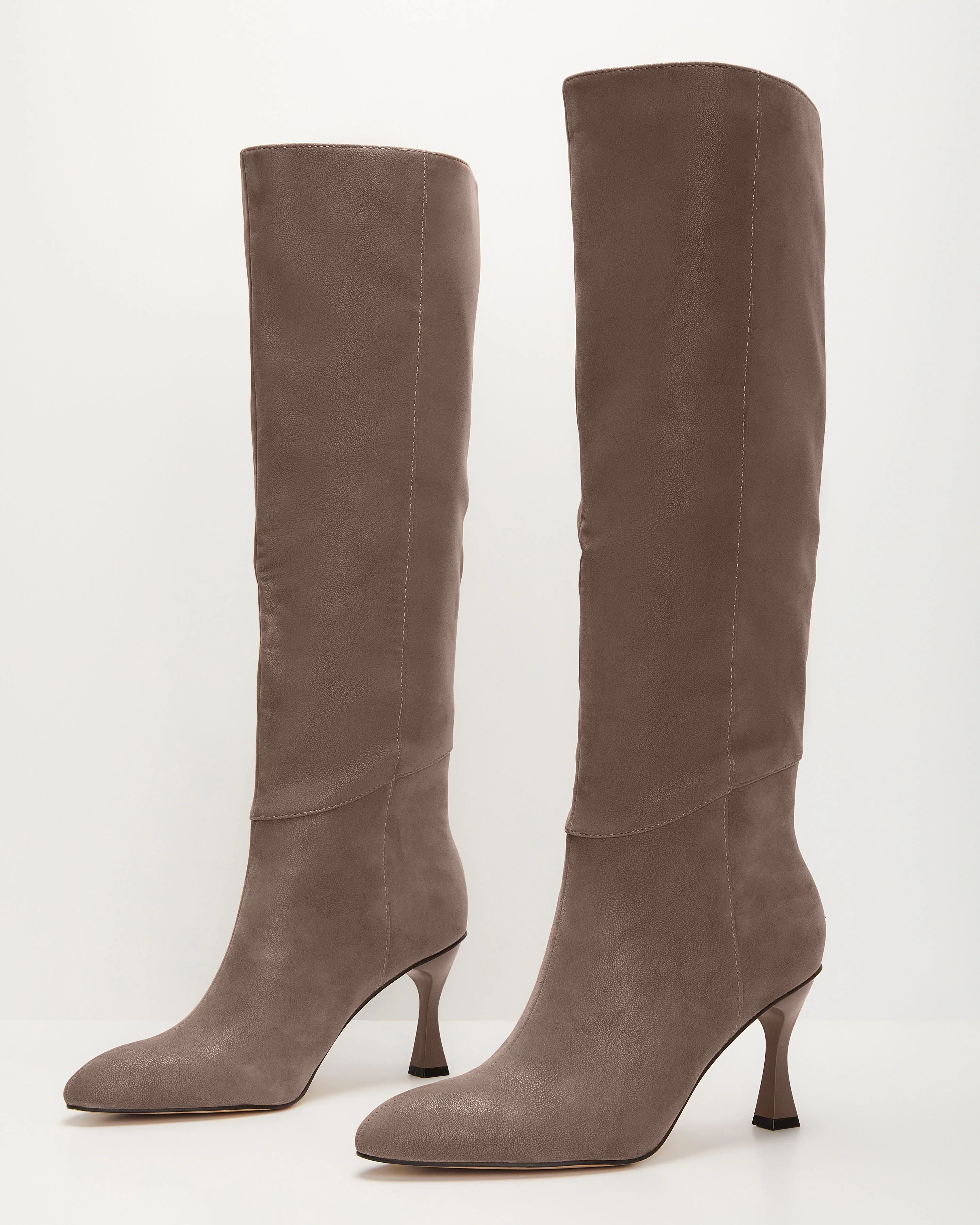 Autumn Stroll Heeled Knee High Boots | VICI Collection