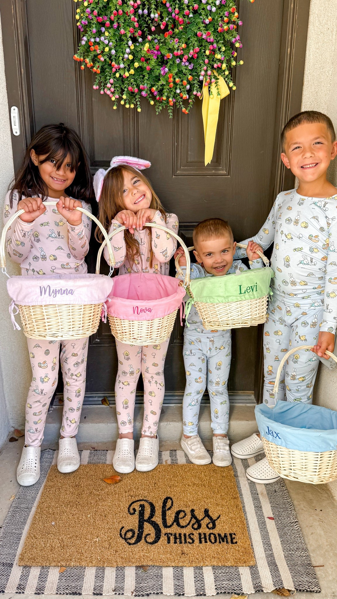 Easter pjs in our fave brand of course!! 🐰🐣

#LTKFamily #LTKKids #LTKSeasonal
