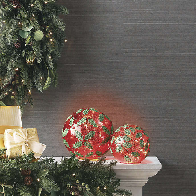 LED Decorative Globe, Set of Two | Frontgate