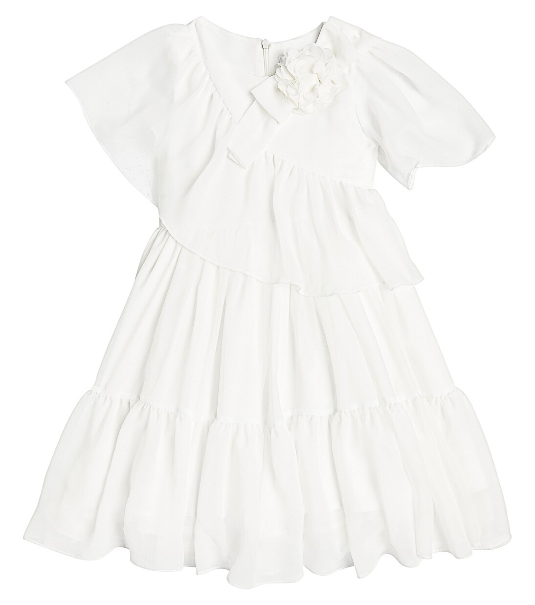 Bow-detail tulle dress | Mytheresa (US/CA)