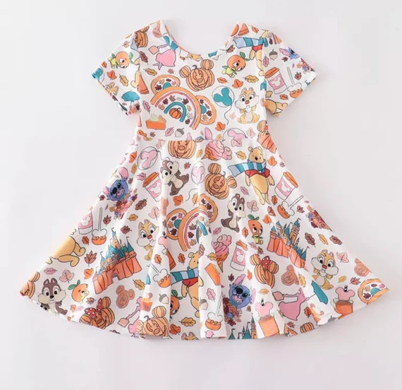 Disney Halloween twirl dress Ready to ship 12m to 9 Disney Dress | Etsy (US)