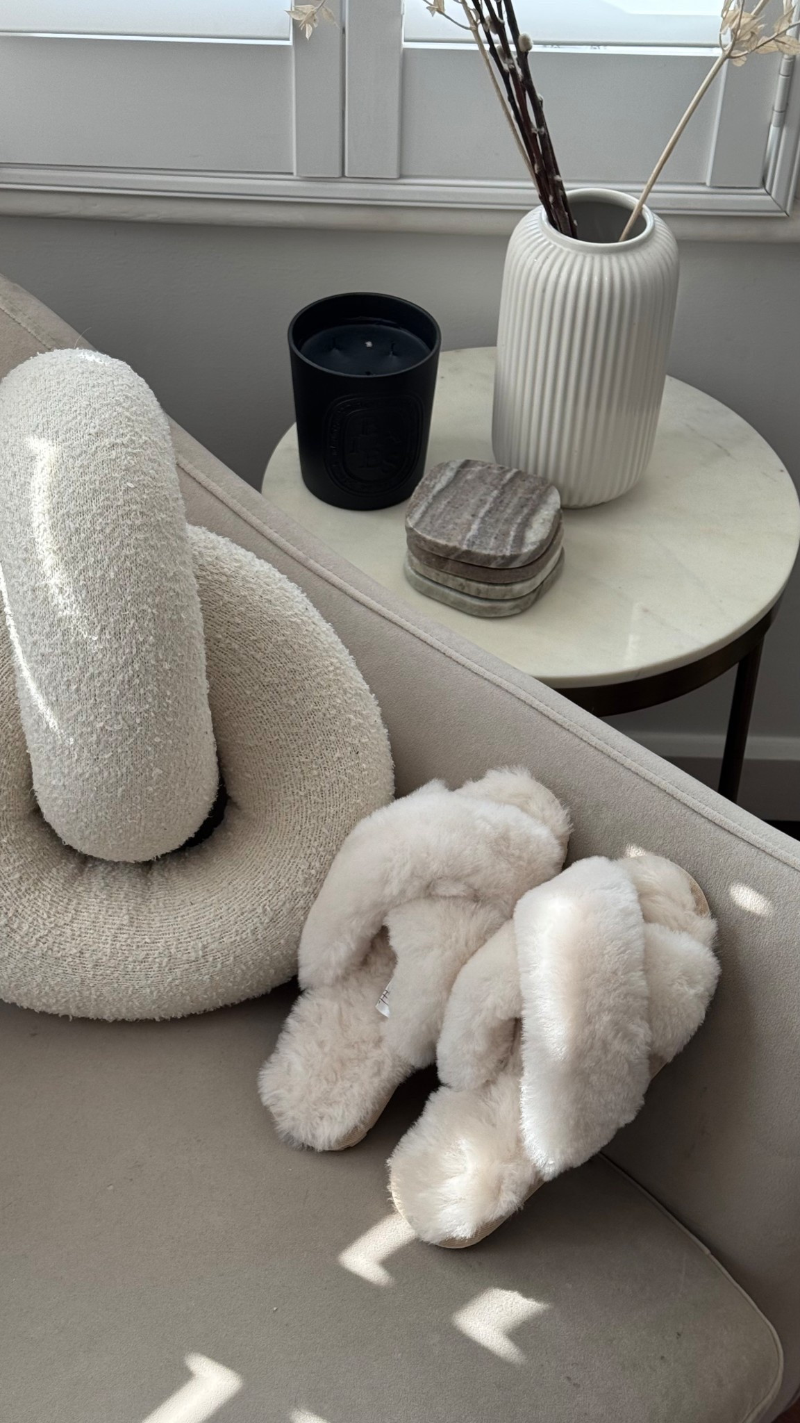 A fresh pair of my go to slippers for spring - emu Australia Mayberry slippers in natural  

#LTKshoes #LTKspring #LTKuk