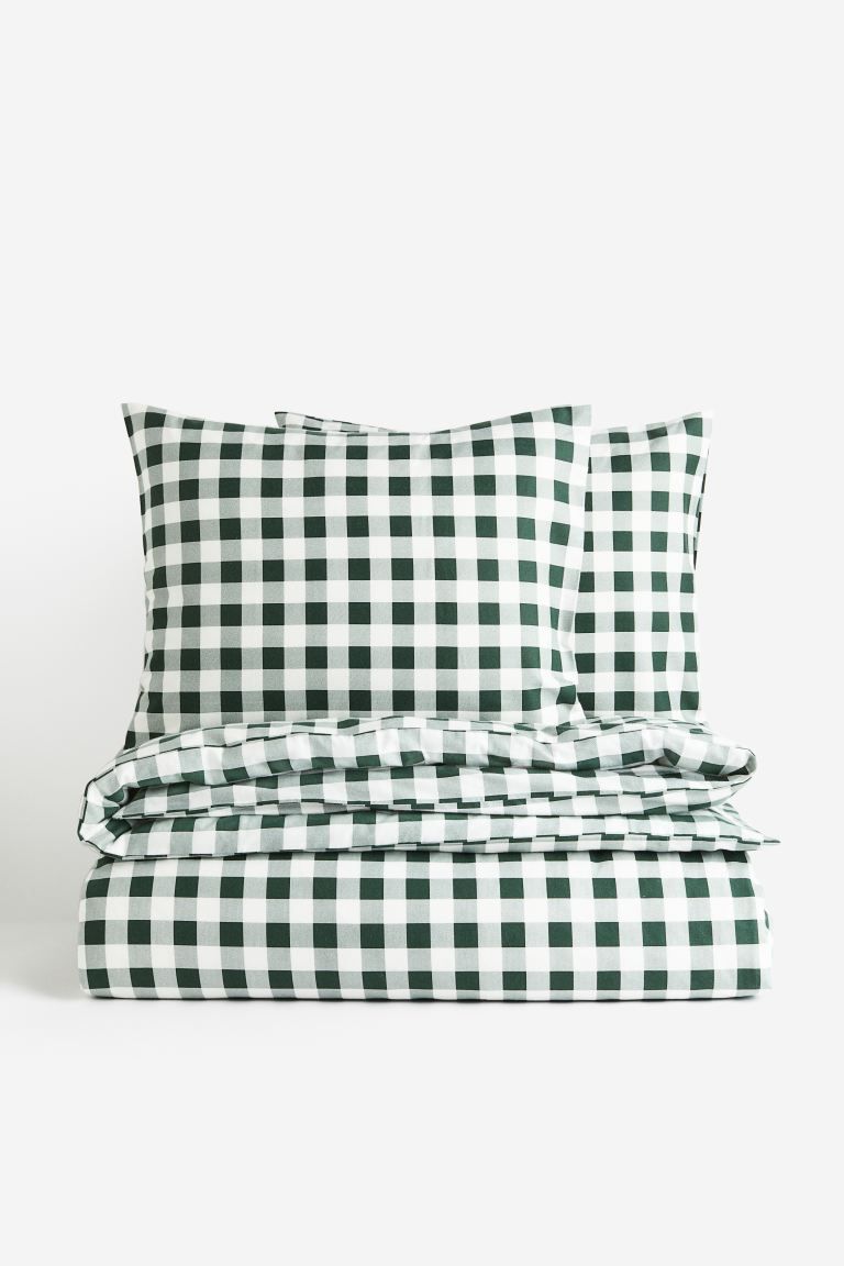 Flannel King/Queen Duvet Cover Set | H&M (US + CA)