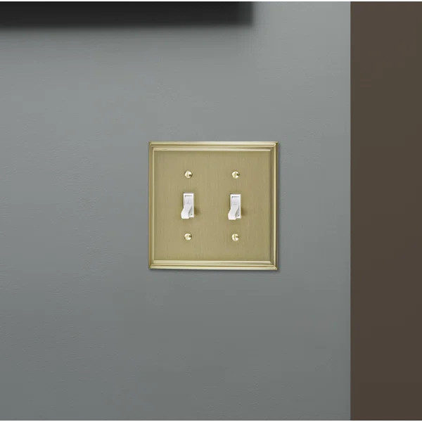 Mulholland 2-Gang Toggle Light Switch Wall Plate | Wayfair North America