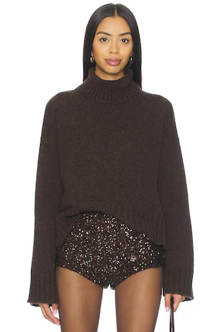 Aniye By Chris Turtleneck Sweater in Moka from Revolve.com | Revolve Clothing (Global)