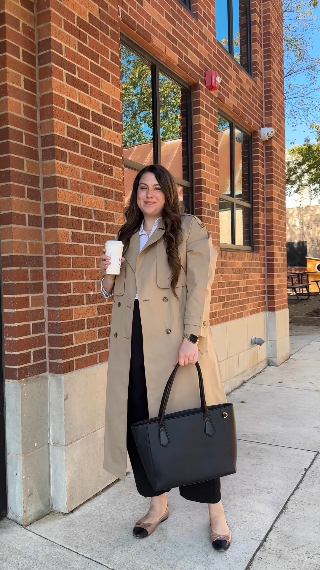 This classic trench is under $100 today! A staple in every working woman’s wardrobe 

Womens business professional workwear and business casual workwear and office outfits midsize outfit midsize style 

#LTKFindsUnder100 #LTKWorkwear #LTKSaleAlert