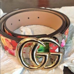 Gucci floral belt | Poshmark