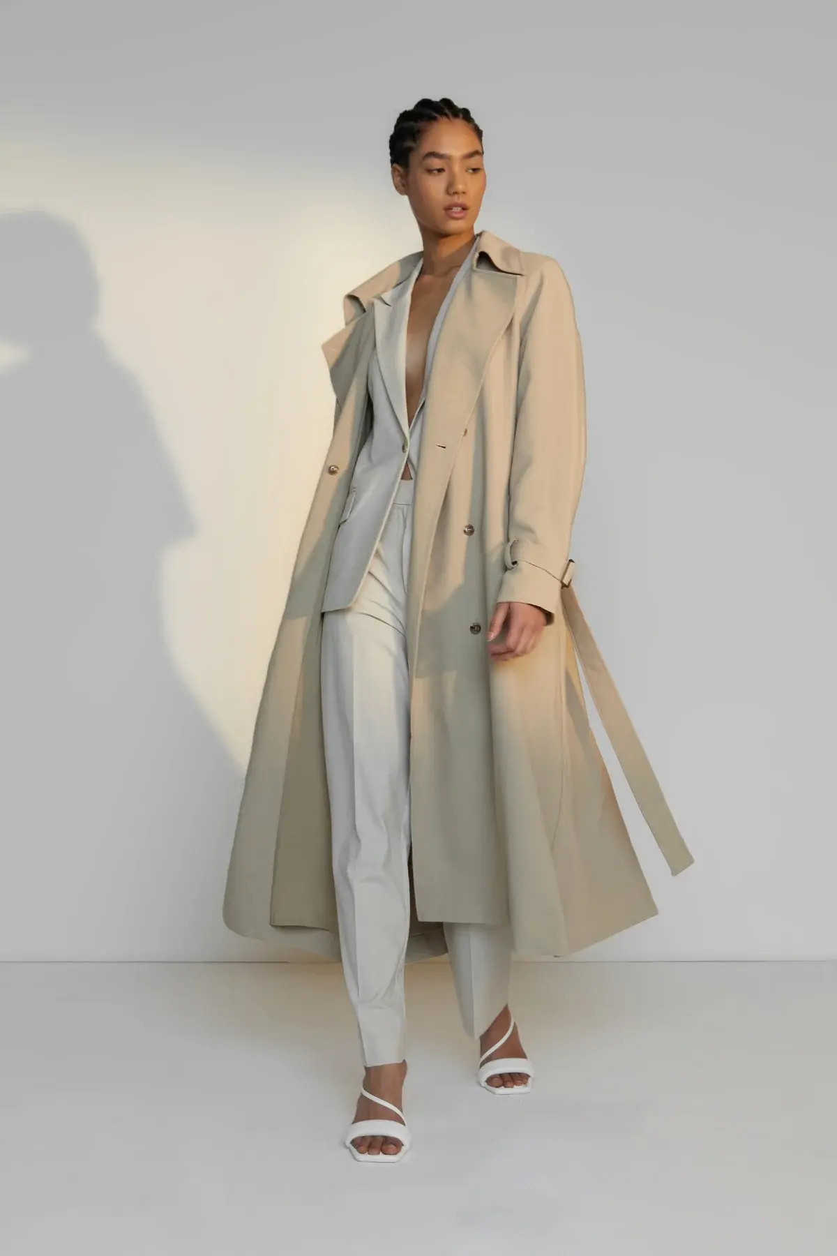 OVERSIZED TRENCH COAT        4.5 star rating   38 Reviews          $188    
 OW-10088-W  Beige  B... | OAK + FORT