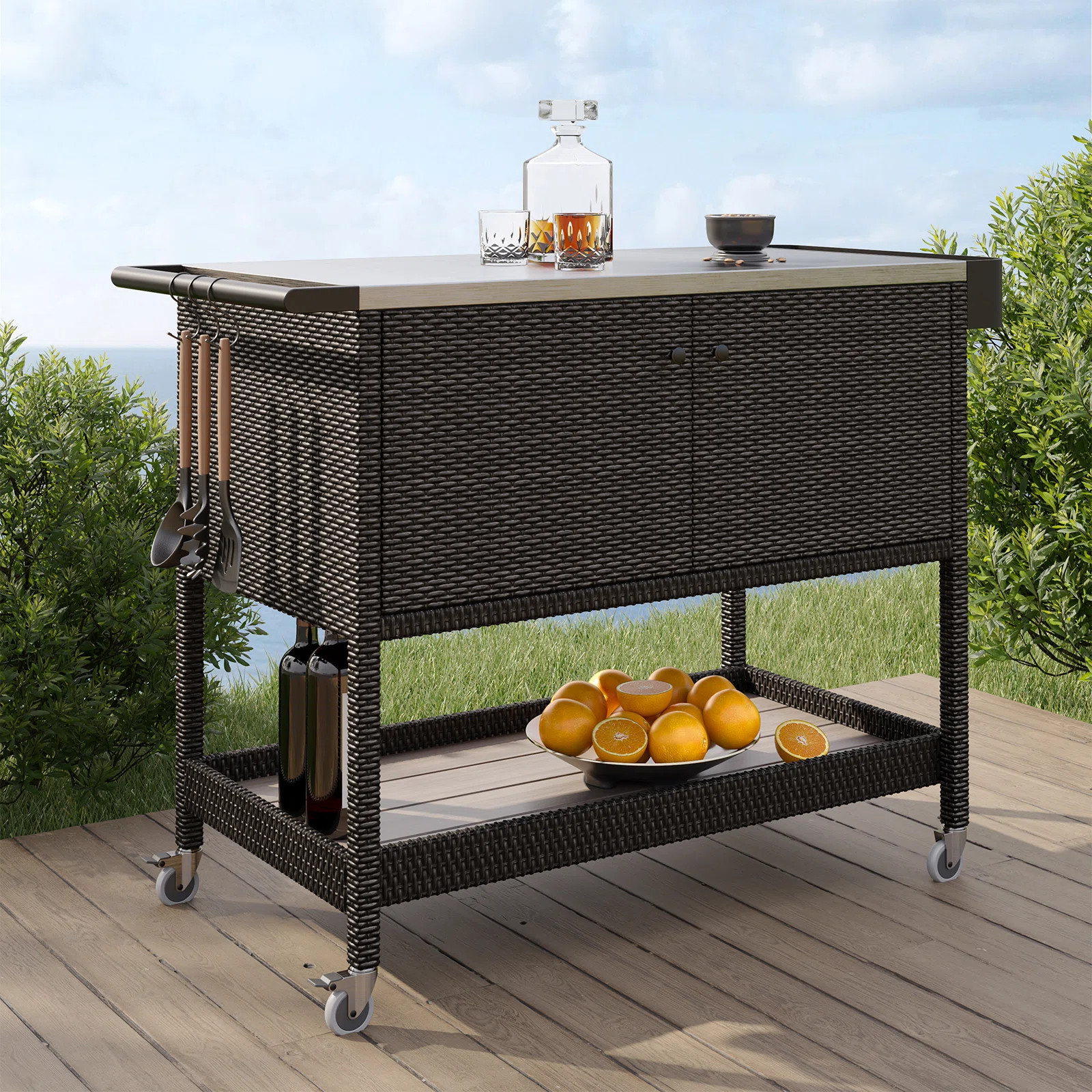 Casellas Bar Cart | Wayfair North America