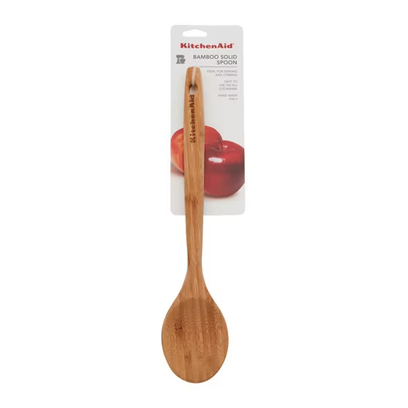 KitchenAid Bamboo Solid Spoon | Target
