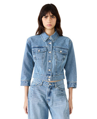 Steve Madden Women's Collared Neck Jacket - Macy's | Macy's