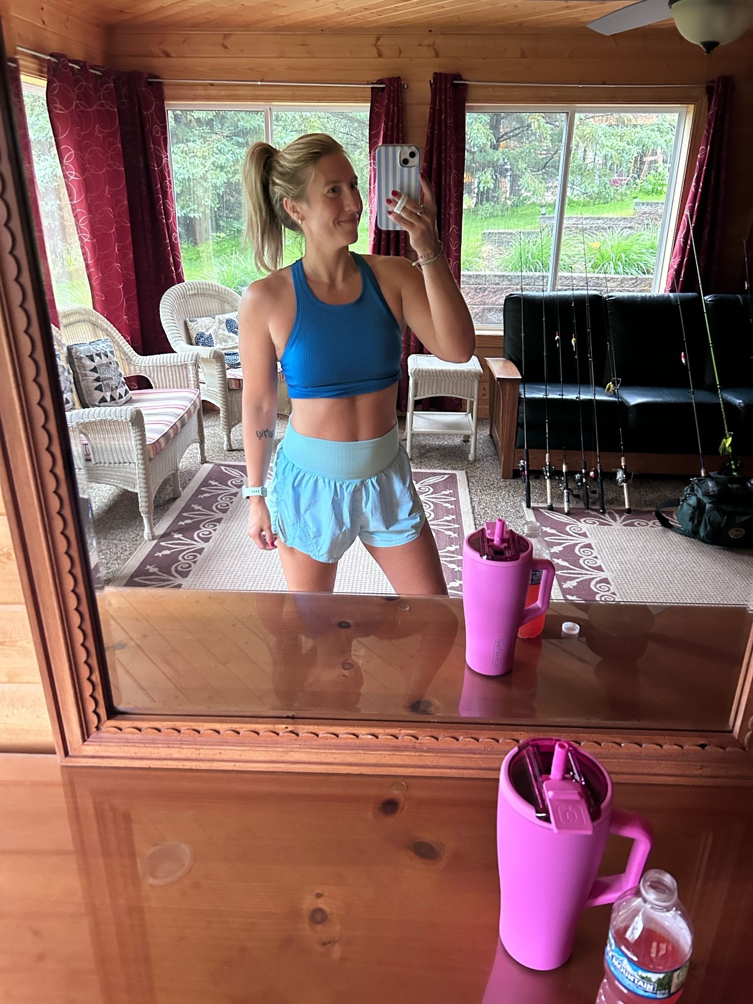Quick peloton full body workout before everyone wakes up! Small CRZ Yoga drop from Amazon, medium shorts.

#LTKActive #LTKmorningroutine #LTKfitnessgoals
