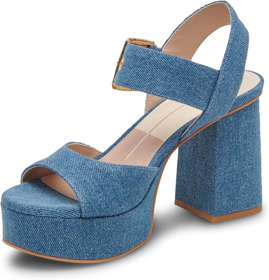 Dolce Vita Women's Bobby Heeled Sandal | Amazon (US)