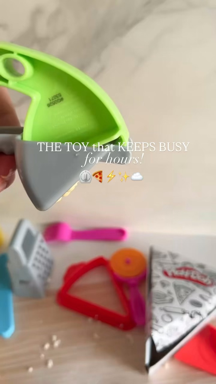 One of those toys that keeps little hands busy and imaginations going. This Play-Doh pizza playset lets them roll, slice, and create their own pretend pizzas—l… such a fun mix of sensory play and creative playtime. Perfect for rainy days or a quiet afternoon activity. 

SHOP : https://amzn.markable.ai/GbtaARtg

#kidstoys #playdohfun #amazonfinds

#LTKmomlife #LTKKids #LTKdayinmylife