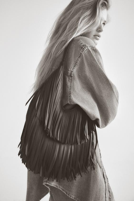 FRINGED SHOPPER | Zara US