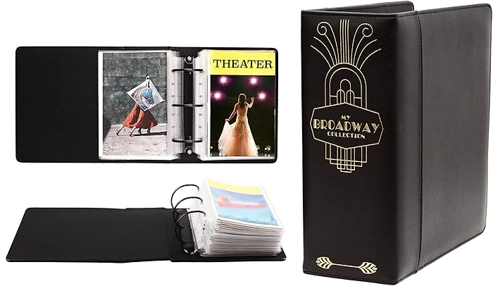 2Fold Binder for Holding Broadway Play Program and Theater Programs with 30 Custom Sheet Protecto... | Amazon (US)