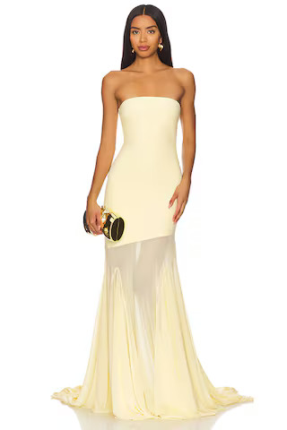 Deme by Gabriella Dahlia Gown in Butter Yellow from Revolve.com | Revolve Clothing (Global)