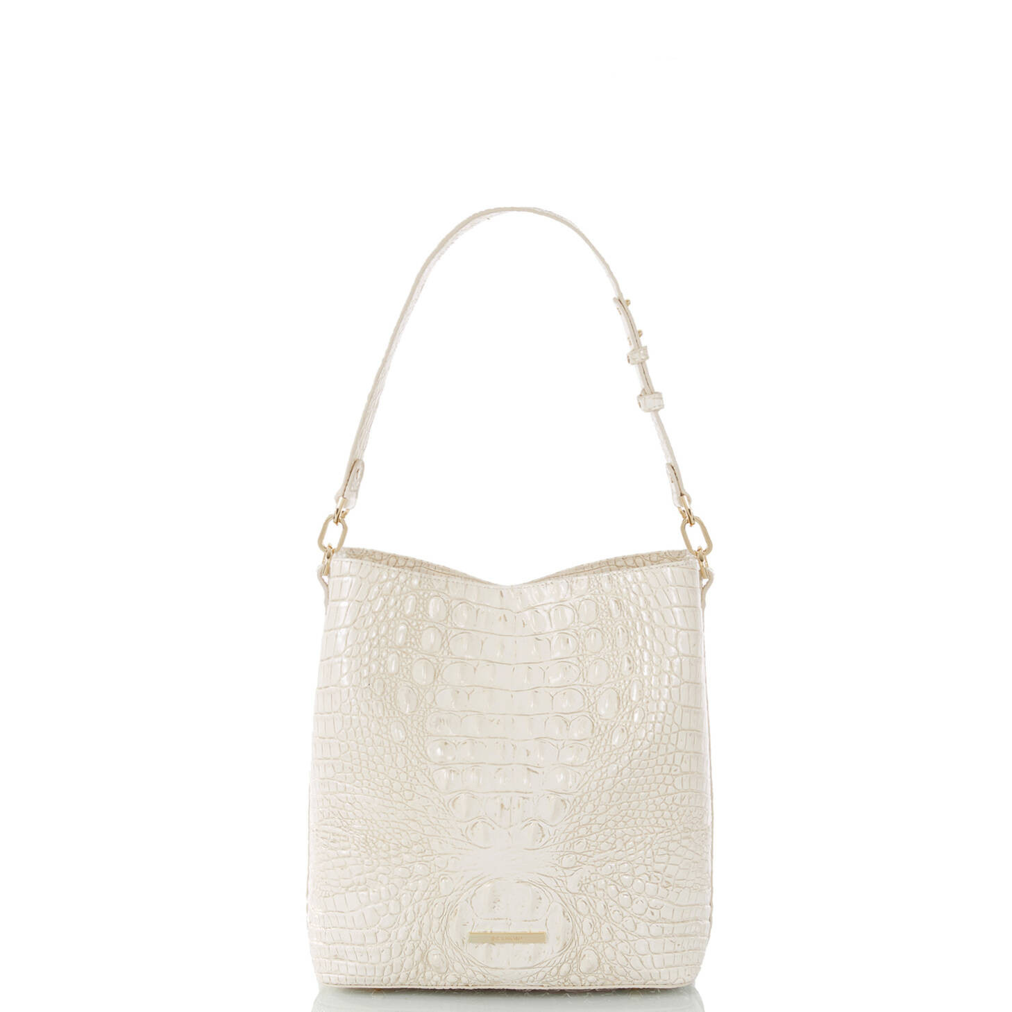 Celina Leather Bucket Bag | Black Melbourne | BRAHMIN | Brahmin