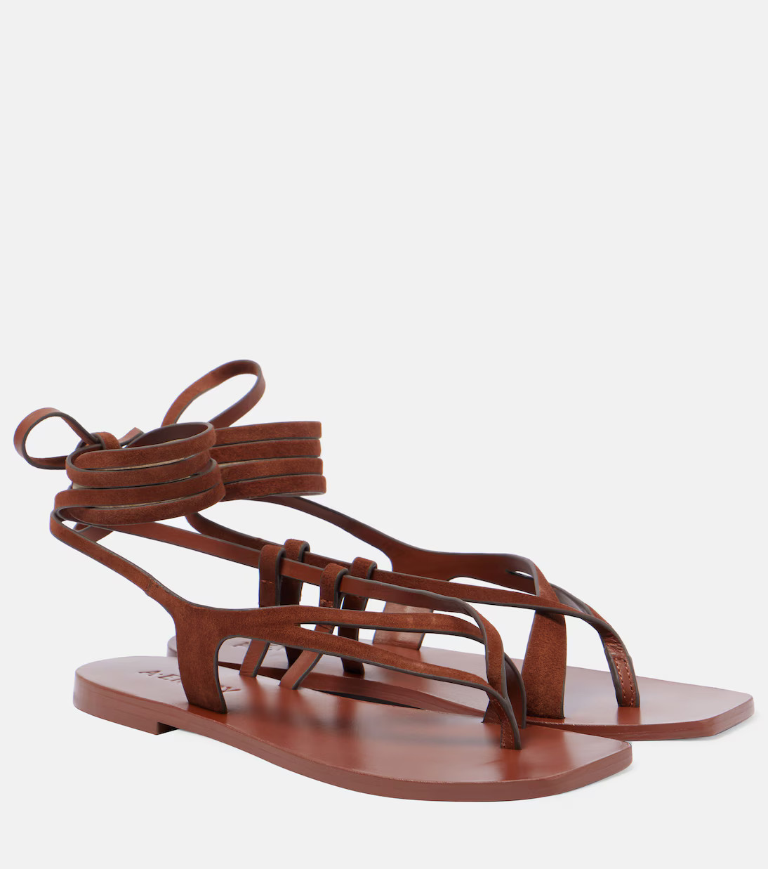 Rita suede thong sandals | Mytheresa (UK)