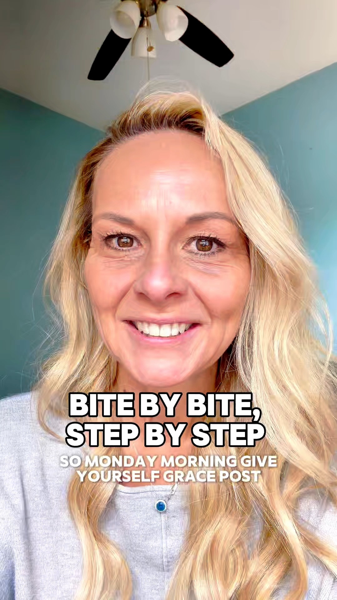 Monday morning grace…one bite at a time step by step 

#LTKselfcare #LTKOver40 #LTKdayinmylife