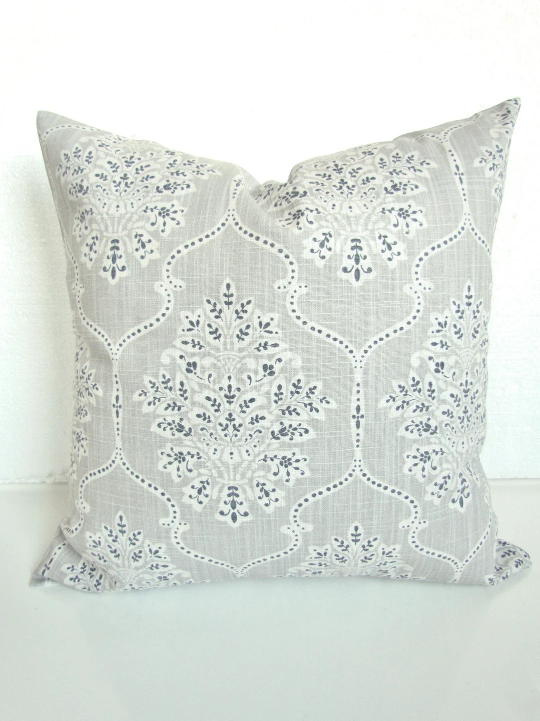 GRAY PILLOWS Charcoal GREY Pillow Covers French Gray Black - Etsy | Etsy (US)