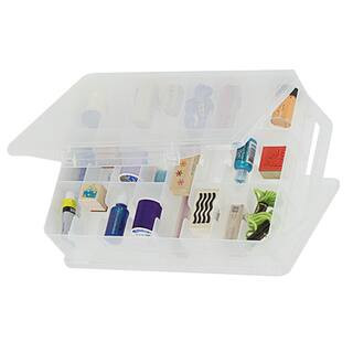 Double Sided Thread & Parts Box By Creative Options in Clear | Michaels® | Michaels Stores
