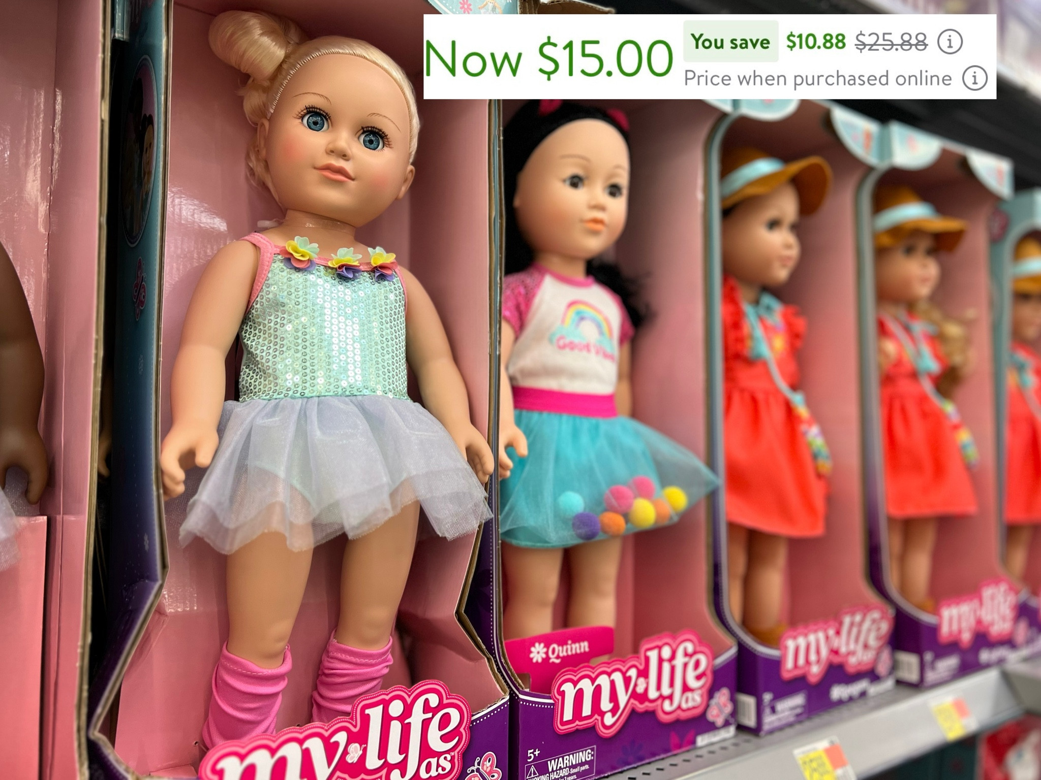 My Life As Dolls on Cyber Monday Deals! MyLifeAs Raegan Poseable 18 inch Doll, Brunette Hair, Green Eyes | My Life As Estella Posable 18 inch Doll, Blonde Hair, Blue Eyes 
They’re selling out quickly. Christmas gift idea for kids. Gift guide for kids.

#LTKKids #LTKGiftGuide #LTKCyberWeek