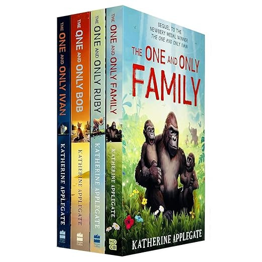The One and Only Series 4 Books Collection Set By Katherine Applegate(One and Only Ivan, The One ... | Amazon (US)